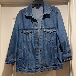 Oversized Jean Jacket size 10 (M-L)